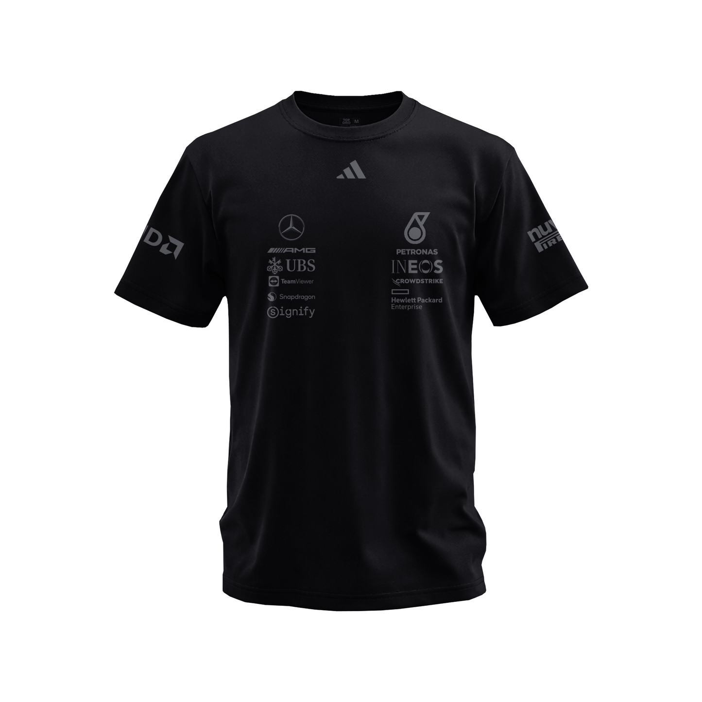 Camiseta Mercedes Lewis Remington ALL BLACK