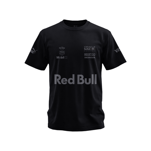 Camiseta 2026 Max Verstappen Red Bull ALL BLACK