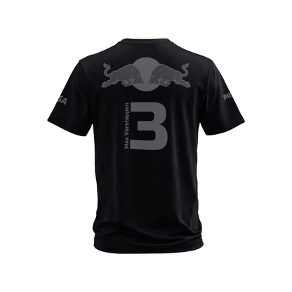 Camiseta 2026 Max Verstappen Red Bull ALL BLACK